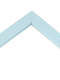 baby blue picture frame moulding