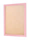 baby pink picture frame with backing board