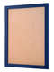 Royal Blue picture frame with backing board