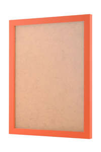 Orange picture frame