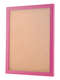 Pink picture frame with backing board