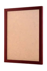 Maroon picture frame