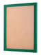 Green picture frame with backing board
