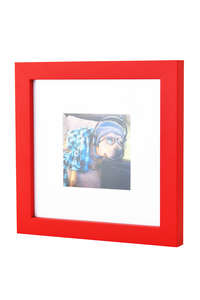 Red Photo frame for Instagram Prints