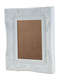 Swept Frame White Acrylic Glazed picture frame