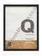 Nielsen Quadrum Black Picture Frame straight on