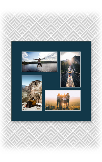 custom picture mounts promo card