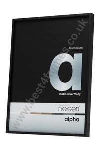 Nielsen Alpha Matt Black Acrylic Glazed