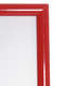 B4F Snap Frame Red 25mm corner photo