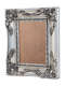 Swept Frame Silver Acrylic Glazed picture frame